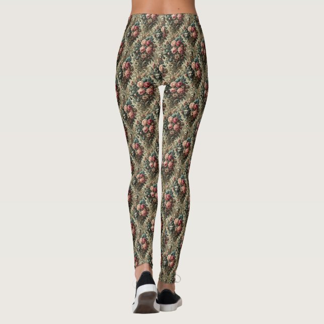 Leggings L'éternité suffit souvent - Délirium gothique (Dos)