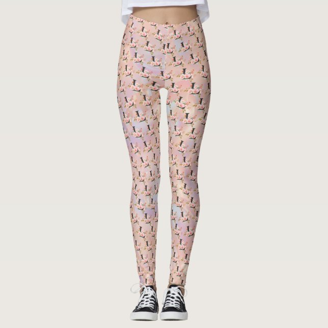 Leggings Lettre L (Devant)