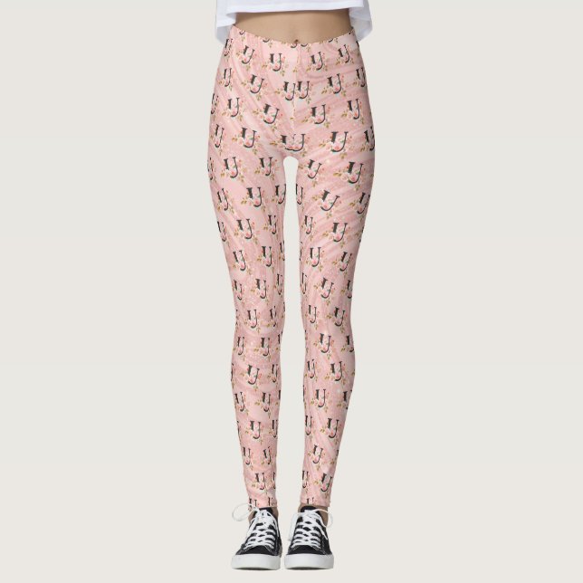 Leggings Lettre U (Devant)