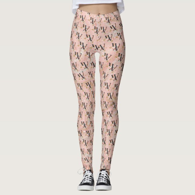 Leggings Lettre W (Devant)