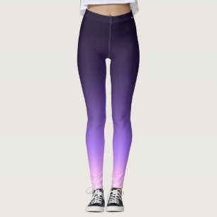 Leggings Lever de soleil pourpre tôt