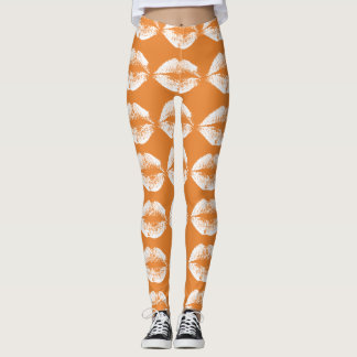 Leggings Lèvres blanches #3