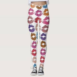 Leggings Lèvres Colorées Élégantes #6