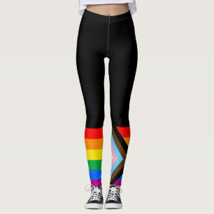 Leggings LGBTQ+ Indicateur de fierté de progrès