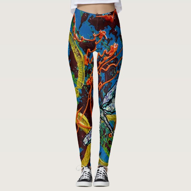 Leggings libellule (Devant)