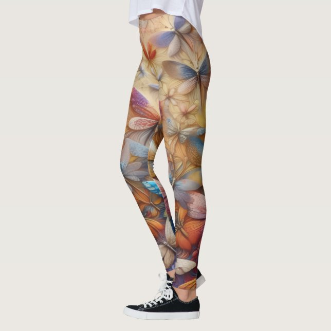 Leggings Libellules Subtiles (Gauche)