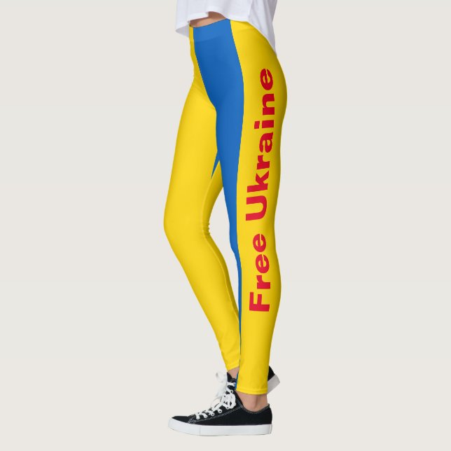 Leggings Libérez l'Ukraine (Gauche)