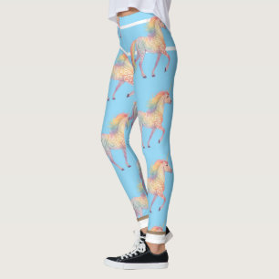 Leggings Licorne Arc-en-Ciel Magique Personnalisée