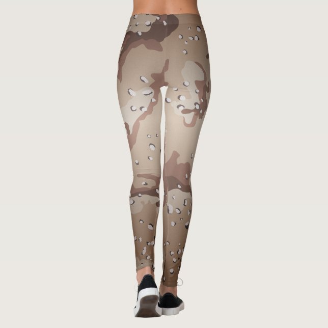 Leggings Ligne Bleue Mince - Nuthin' Mais Camo (Dos)