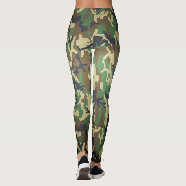 Leggings Ligne Bleue Mince - Nuthin' Mais Camo (Dos)