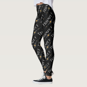 Leggings Ligne décorative de trompette