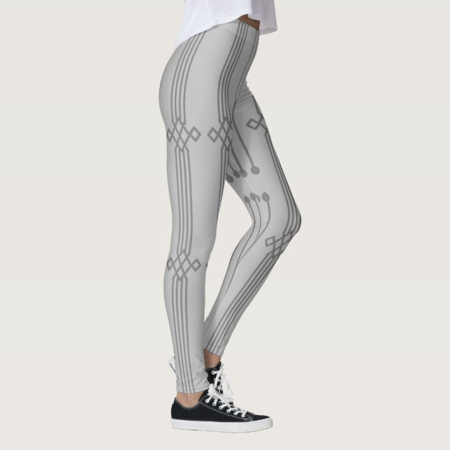 Leggings Lignes Art Déco (Droite)
