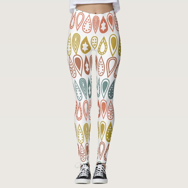 Leggings Lignes Boho (Devant)