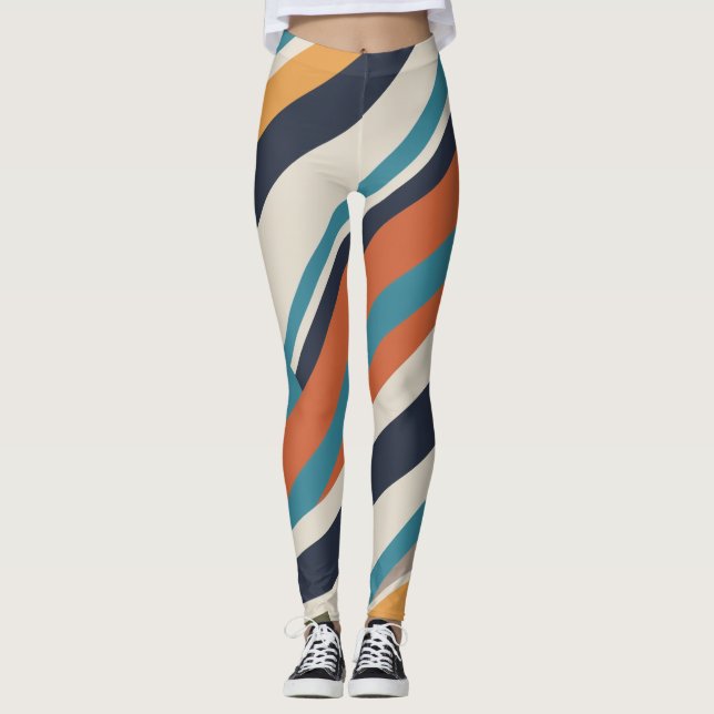 Leggings Lignes contrastées (Devant)