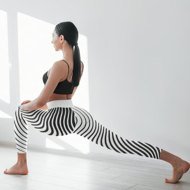 Leggings Lignes d'onde magique, (Créateur téléchargé)