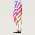 Leggings Lignes tracées à la main Ondes rayées colorées<br><div class="desc">J'espère que vous aimez ce design amusant. Customisez-le avec votre propre texte. Et regardez ma boutique pour trouver des articles correspondants comme des chemises, des serviettes, du papier d'emballage, des cartes et plus ! Si vous voulez quelque chose de personnalisé, s'il vous plaît laissez-moi une note. Merci de vérifier mes...</div>