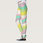 Leggings Lignes tracées à la main Ondes rayées colorées<br><div class="desc">J'espère que vous aimez ce design amusant. Customisez-le avec votre propre texte. Et regardez ma boutique pour trouver des articles correspondants comme des chemises, des serviettes, du papier d'emballage, des cartes et plus ! Si vous voulez quelque chose de personnalisé, s'il vous plaît laissez-moi une note. Merci de vérifier mes...</div>