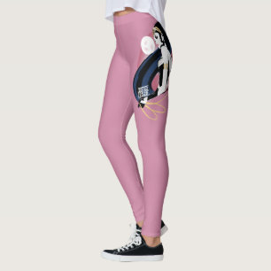 Leggings Ligue de Justice Wonder Woman Profil Pop Art