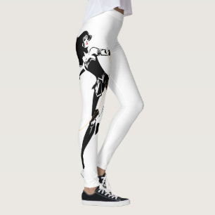 Leggings Ligue de la justice  Femme Merveilleuse Avec Lasso