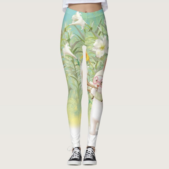 Leggings Lily florissante (Devant)
