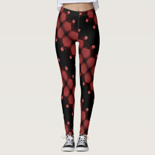 Leggings Lipstick Moon Love Hot Yoga Abstrait