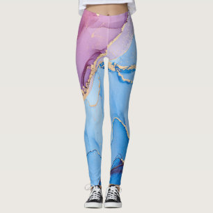 Leggings Liquide de teintes translucides : Encre d'alcool A