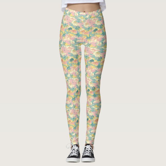 Leggings L'Océan Est Un Poème Sans Mots (Devant)