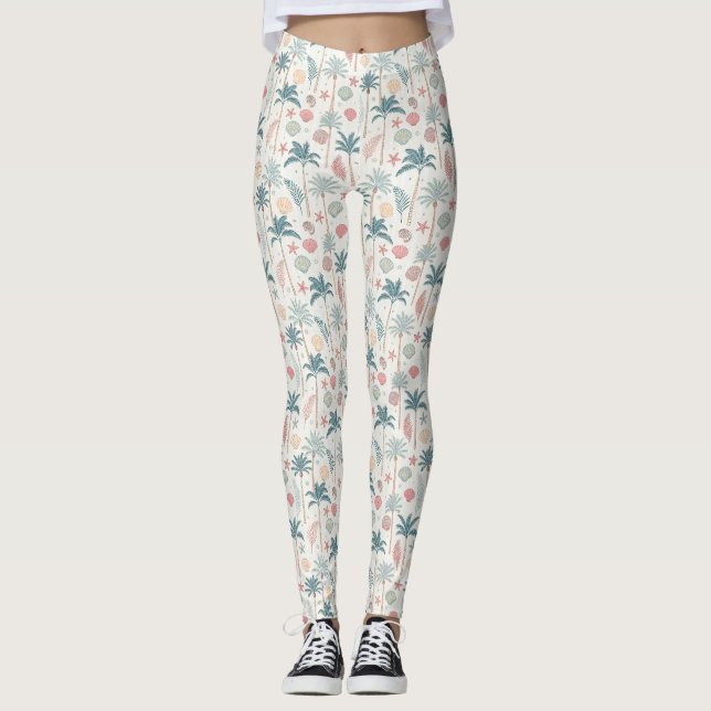 Leggings L'Océan Est Un Poème Sans Mots (Devant)