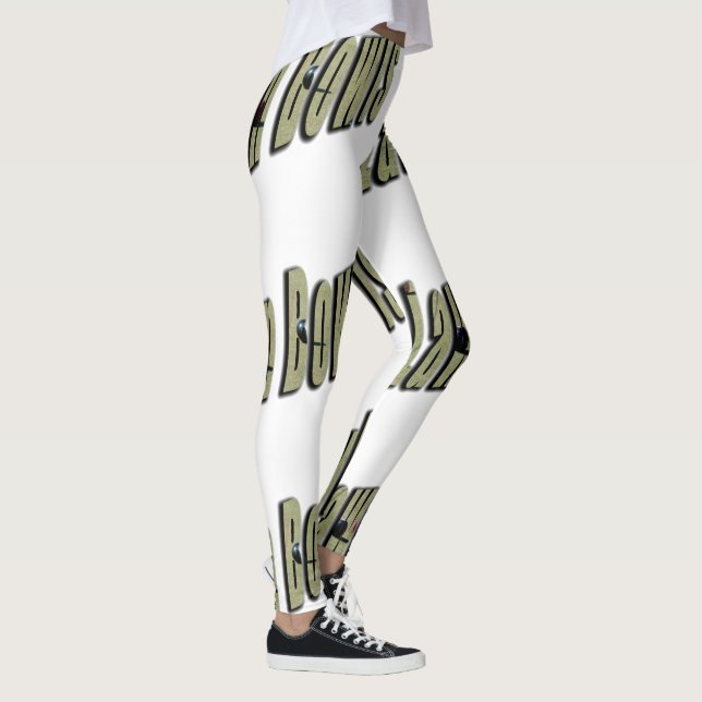 Leggings logo dimensionnel de Lawn Bowl, (Droite)