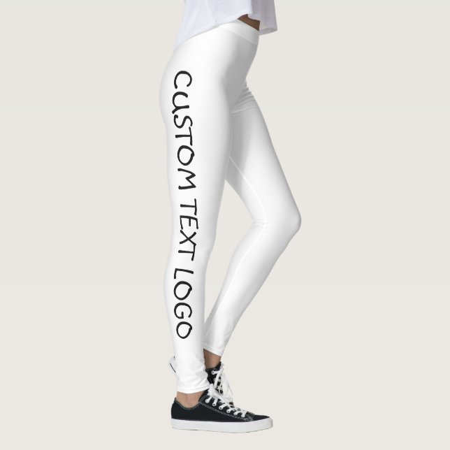 LEGGINGS LOGO TEXTE PERSONNALISÉ (Droite)