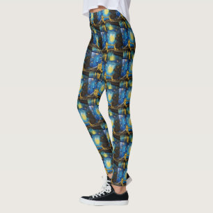 Leggings London Bridge Acrylique Art,