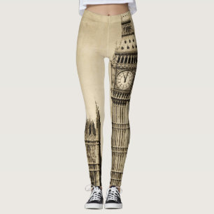 Leggings Londres Big Ben : Vintage View
