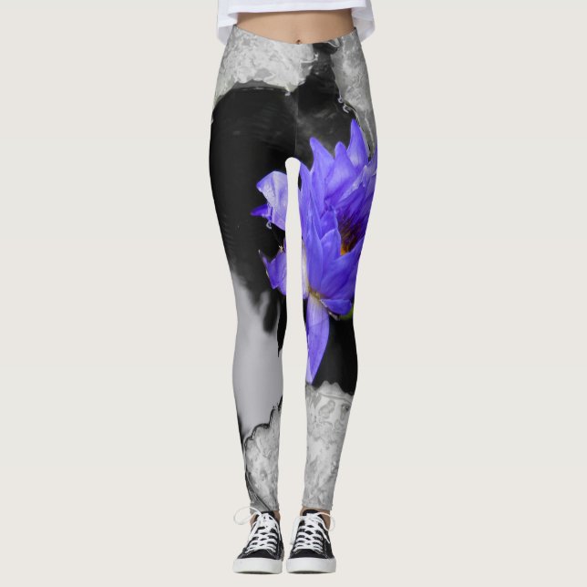 Leggings Lone Water Lily (Devant)