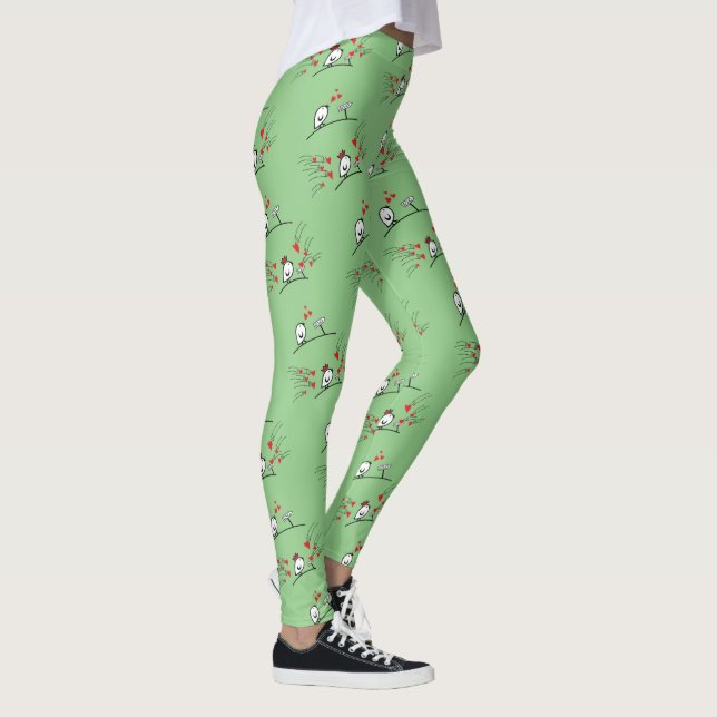 Leggings LOVE ECHO - Bande dessinée Tweetlercools 1 (Droite)