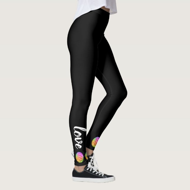 Leggings Love Volleyball  (Droite)