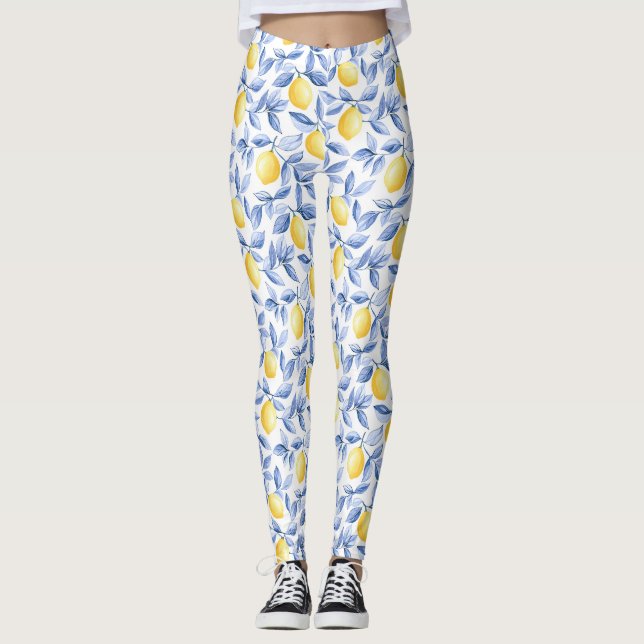 Leggings Lover citron (Devant)