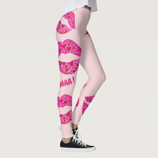 Leggings Loving Lips 01 MWAAA! (Droite)