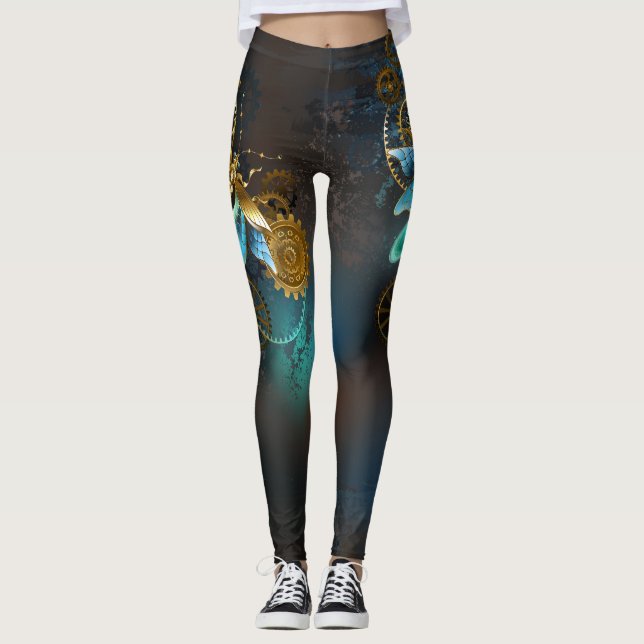 Leggings Luciole de vapeur (Devant)