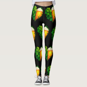 Leggings Lucky Clover Design pour la St. Patrick's Day