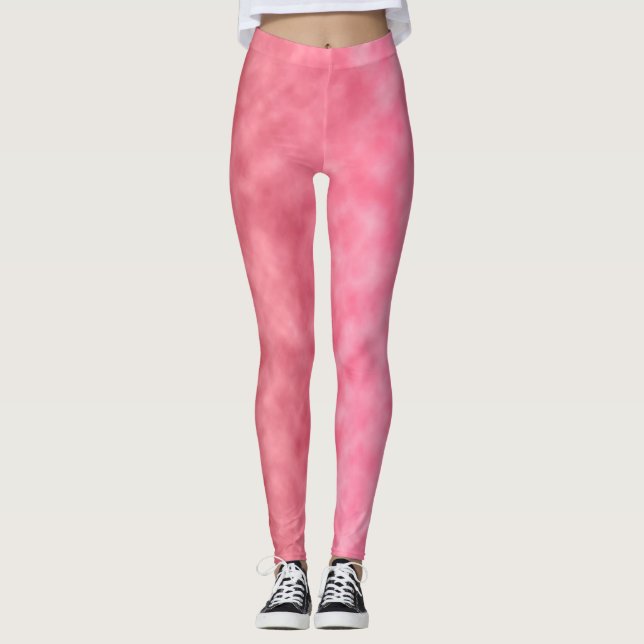 Leggings Lumière de rose immobile (Devant)