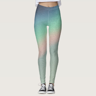 Leggings Lumière Prisme Rétro : Nostalgie numérique