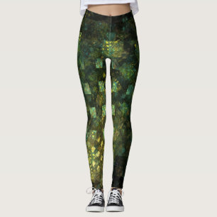 Leggings Lumières dans la ville Art Abstrait