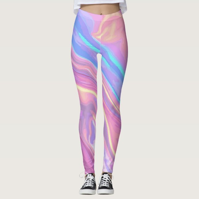 Leggings Luminosité Iridescendante (Devant)