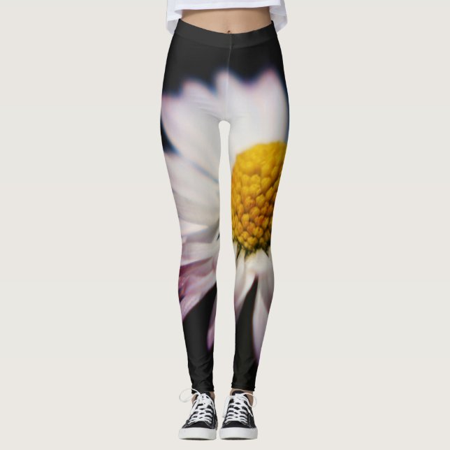 Leggings Lune de marguerite commune (Devant)