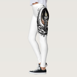 Leggings Lune Magic-white