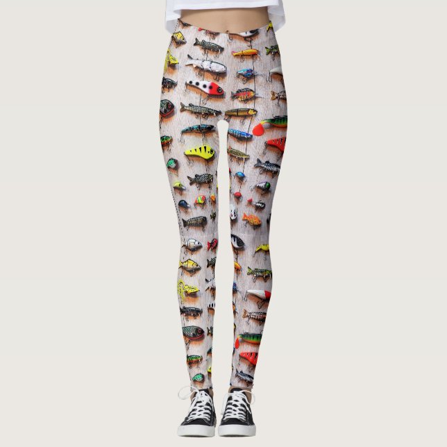 Leggings Lures de pêche classique Thunder_Cove (Devant)
