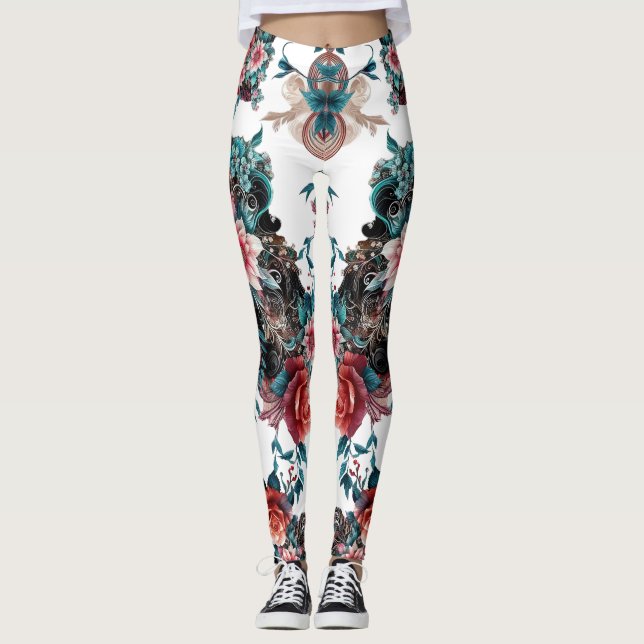 Leggings Luxe florale (Devant)
