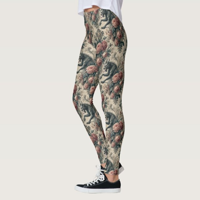 Leggings Lycans & berceuses - Gothique victorien (Gauche)