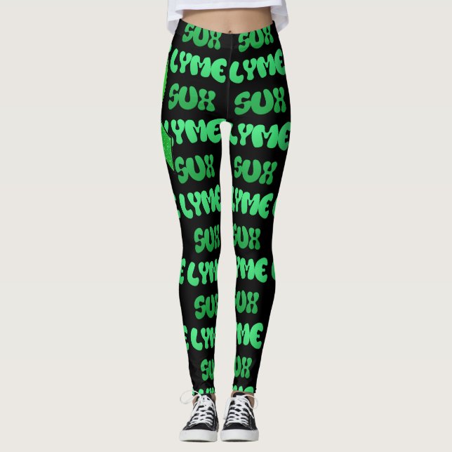 Leggings Lyme Sux (Devant)