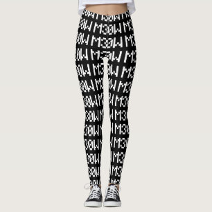 Leggings M30W [Sons animaux de léopards]